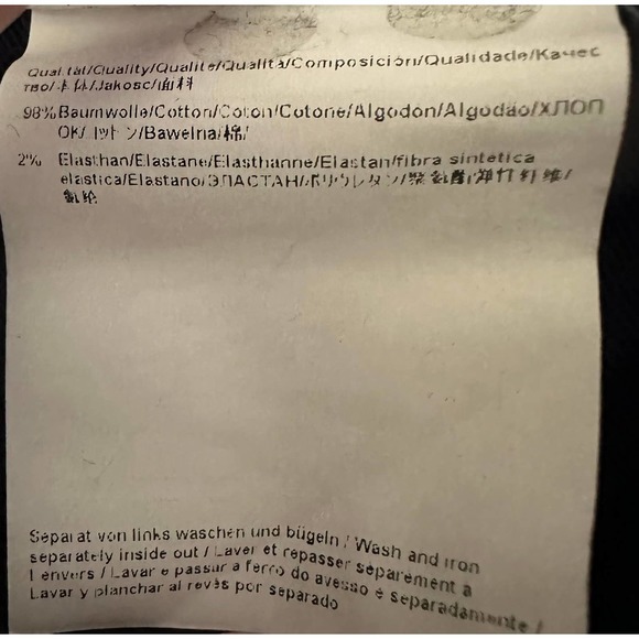 Boss Hugo Boss Men’s Jeans Size 33x32 (32x30.5) Stretch Straight Leg - Picture 8 of 11